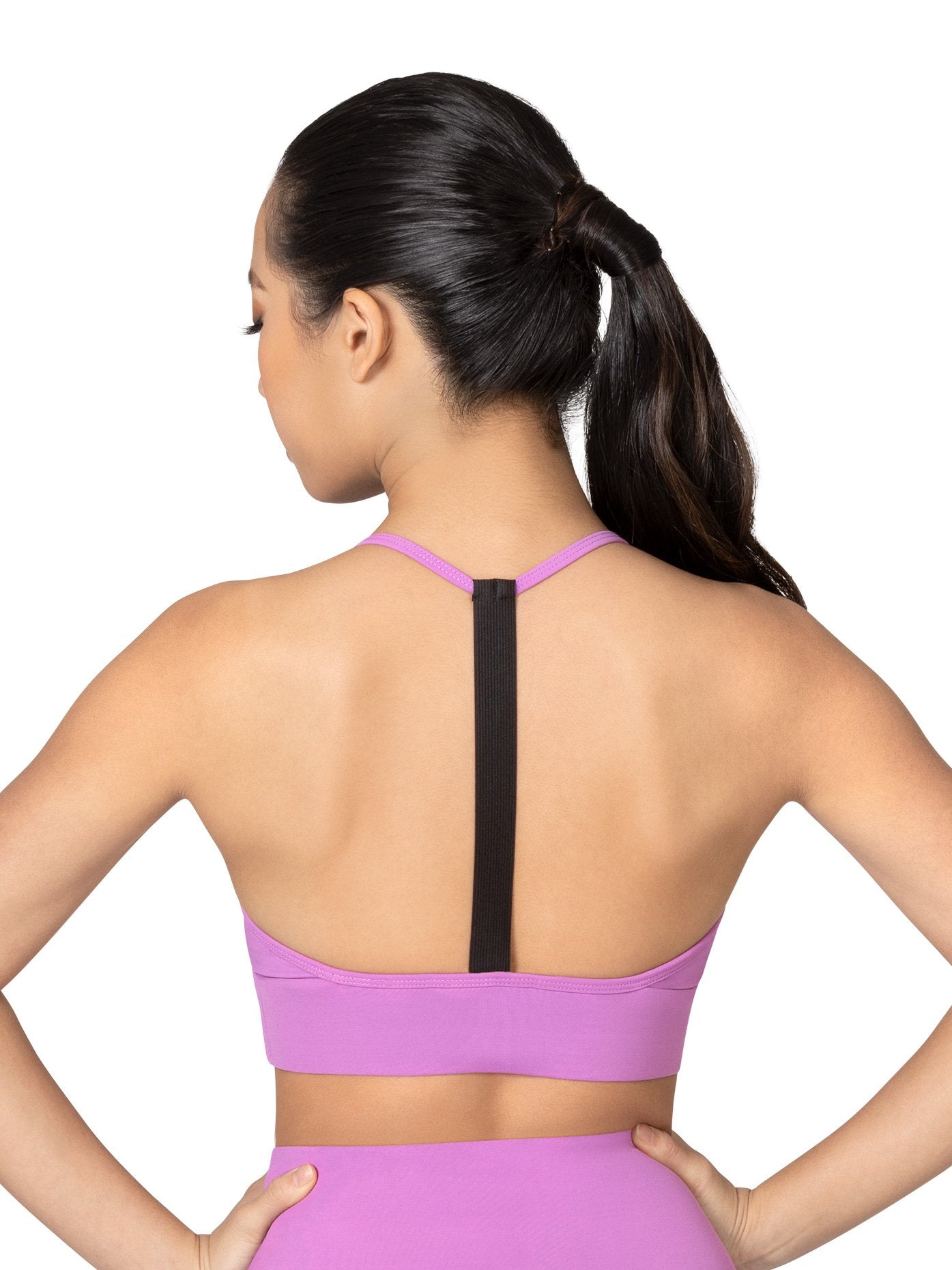 BalTogs Womens T-Back Bra Top Eggplant S BT5394