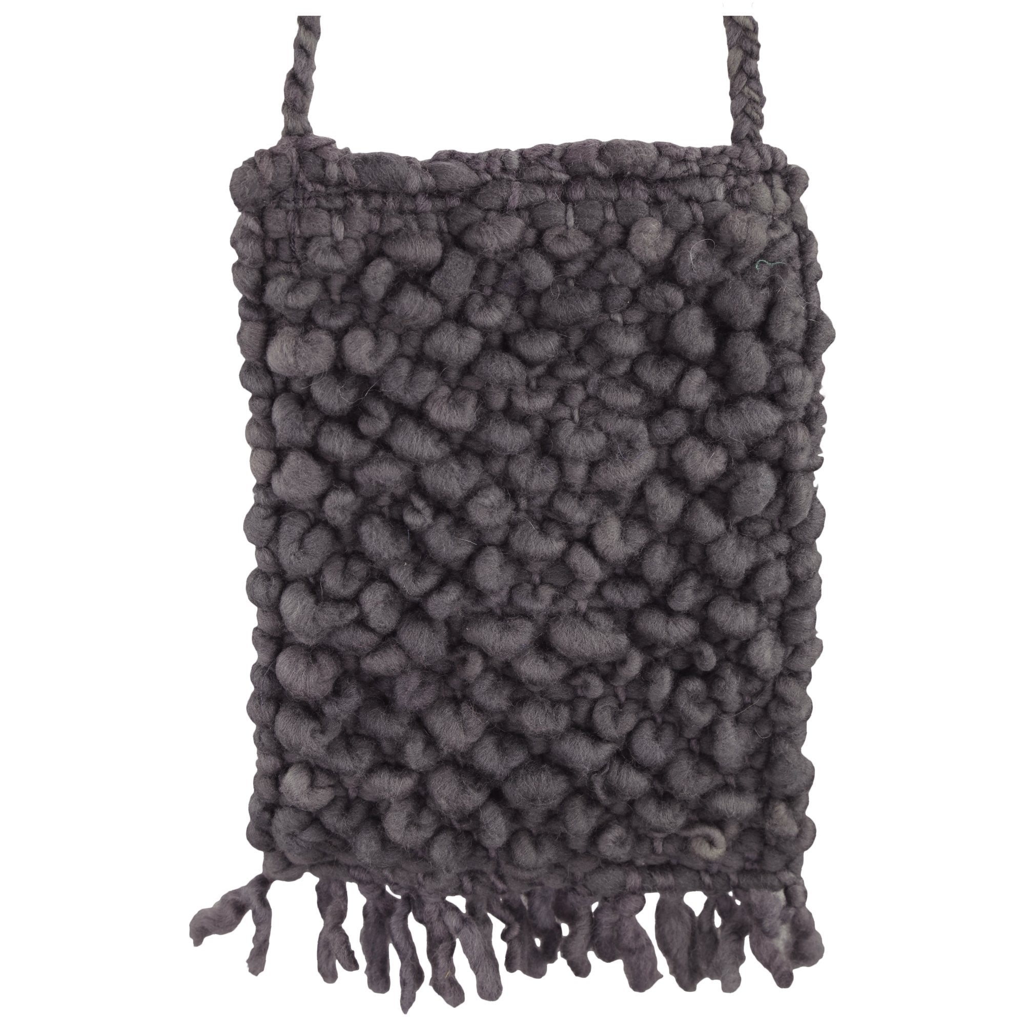 Bubble Passport Bag - Gray