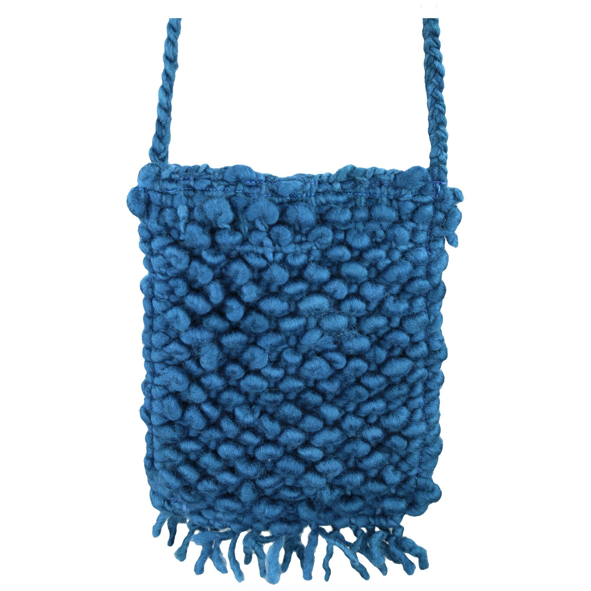 Bubble Passport Bag - Turquoise