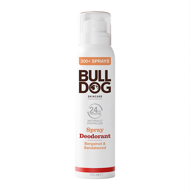 Bulldog Deodorantspray med bergamott og sandeltre 125 ml
