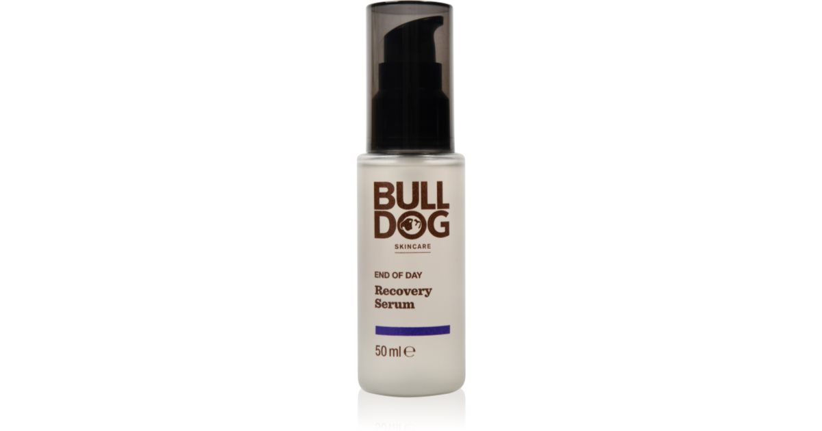 Bulldog End of Day Recovery regenererande ansiktsserum för natten 50 ml