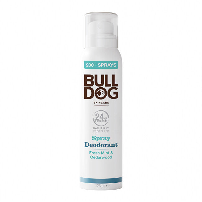 Bulldog Frisches Minz- und Zedernholz-Deodorantspray 125 ml