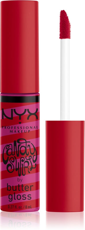 NYX Unt de machiaj profesional Gloss Luciu de buze Candy Swirl Culoare 05 Sweet Slushie 8ml