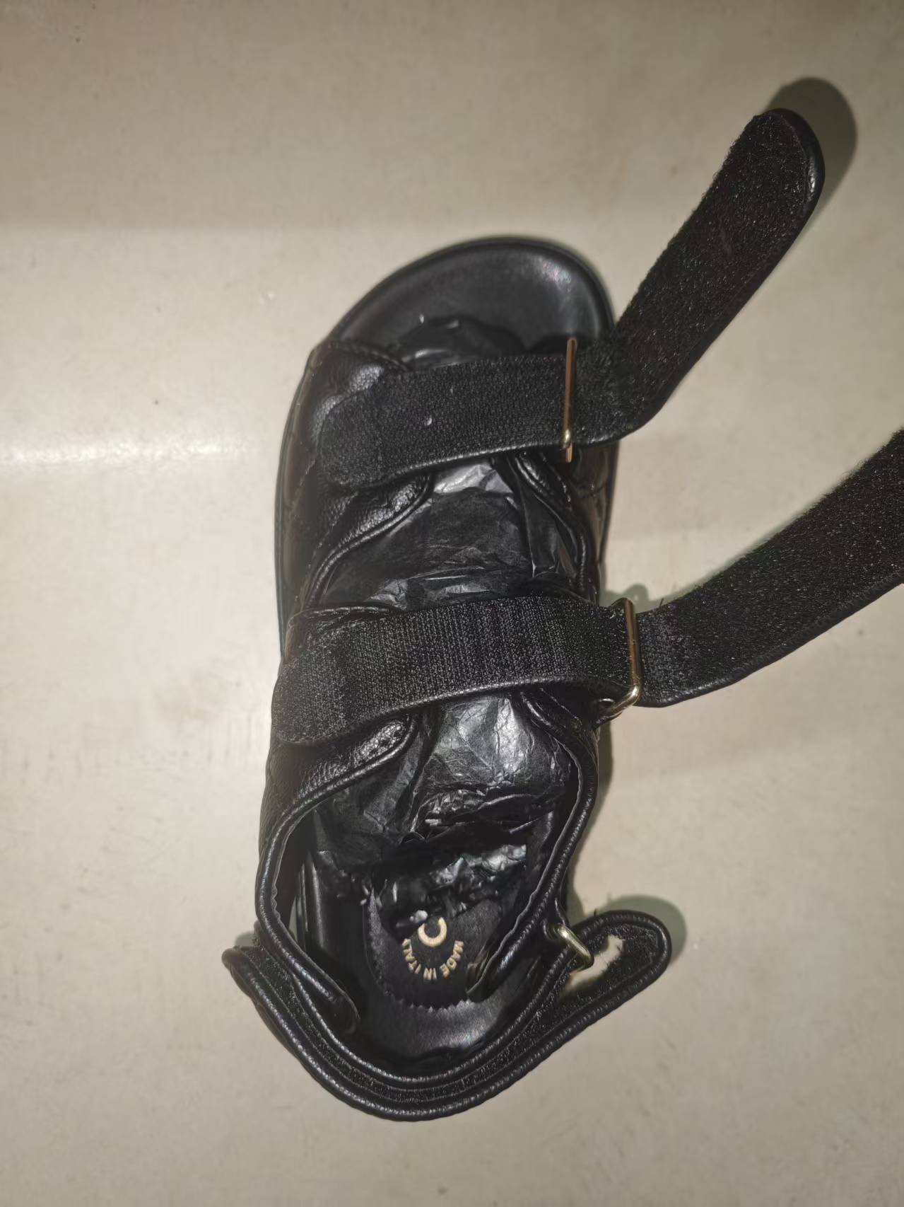 Dad Sandals Calf Leather quilted designer womens Luxury flat womans sandles White Black Leather Mules Slides Beach Buckle Strap Flats designer sanda