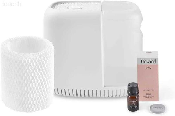 Humidifiers Canopy Bedside HumidifierW hiteH umidifier36 HR Ru nTi me25L Capa cityHelp A llev iateSympt omsofAll er giesFluCol dDry SkinI nc