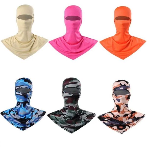 Long Quick Drying Fishing Skiing Cycling Helmet Men Women Motorcycle Hiking Scarves Balaclava Mesh Face Cover Face MaskXJ241122