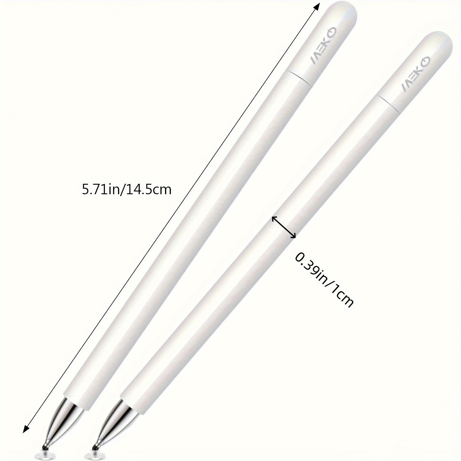 TEMU Meko Magnetic Disc Stylus For Ipad Pencil Compatiable With Screen Devices Including Smart Phones, Computers, Tablets (2-packs Stylus Pen With