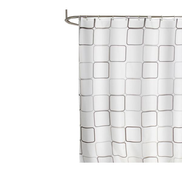 Bathroom Essentials: 72 Inch by 72 Inch PEVA Custom Shower Curtain Easy-to-Clean Textured Finish
