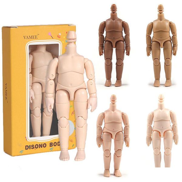 Dolls Original Disono Ddf 10Cm Body Doll Japanese Bjd For Gsc Clay Head 1 12Bjd Ob11 Joint Replacement Hand Set Drop Delivery Toys Gif Oto7S