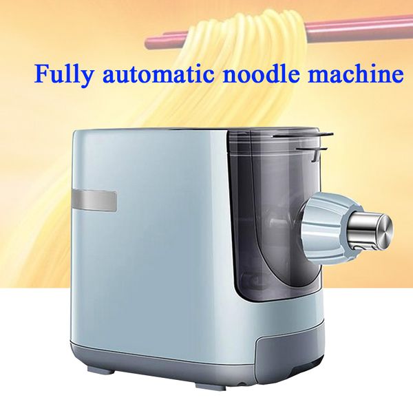 One-key Automatic Electric Pasta Noodle Maker Machine Home Dough Knead Steel Roller Press Sheeter Fres Dumpling Making Pasta