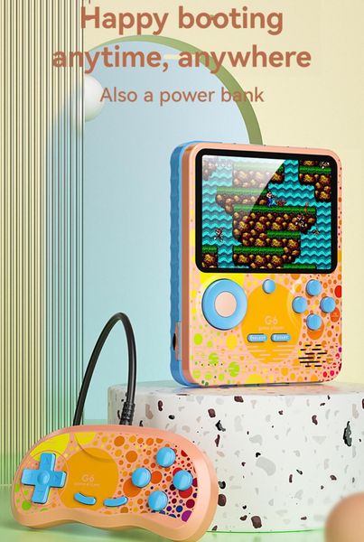 Portable Handhold Video Game Console Retro 8 bit Mini Players 400 Games 3 In 1 AV Pocket Gameboy Color LCD