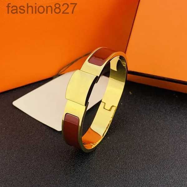 Clic Gold Bracelet Women Men bracelet bangle designer jewelry fashion classic casual sporty unisex gifts stainless steel jewellery 19 color