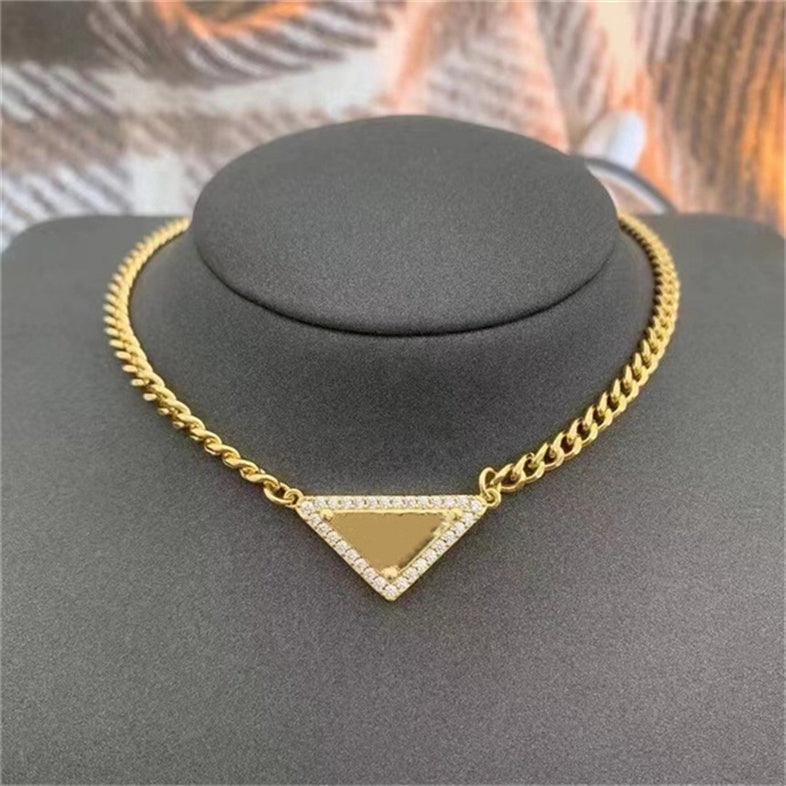 Fashion Pendant Christmas Gifts Punk Accessories Necklace For Women Luxury Brand Designer Jewellery Stainless Steel Heart Chains Couple Creative Nec