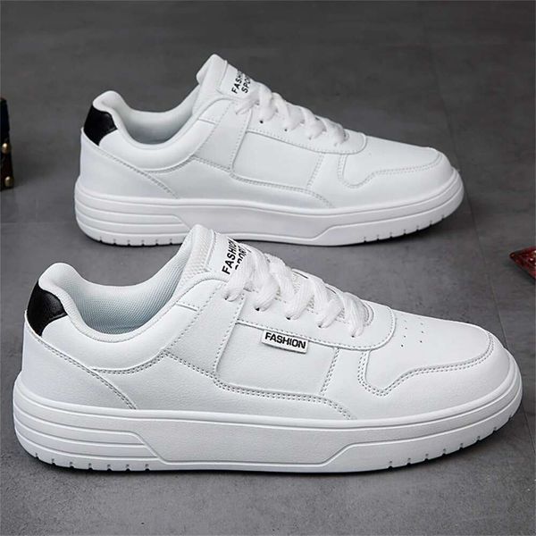 Number 43 Natural Leather Brand Sneakers Men Vulcanize Casual Sports Shoes Trainers Mens New Season Skor Out