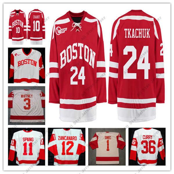 College Hockey Wears College Hockey Wears Custom Ncaa Boston University BU Hockey Jerseys 3 Ryan Whitney 9 Jack Eichel 7 Charlie McAvoy 3 Co