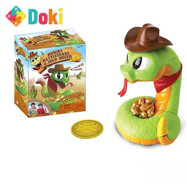 Doki Toy Montessori Snake Games Childrens Toys Fidget Party Game Kids Antistress Joke Spoof Gift Fidget Toys Educational Funny 240715