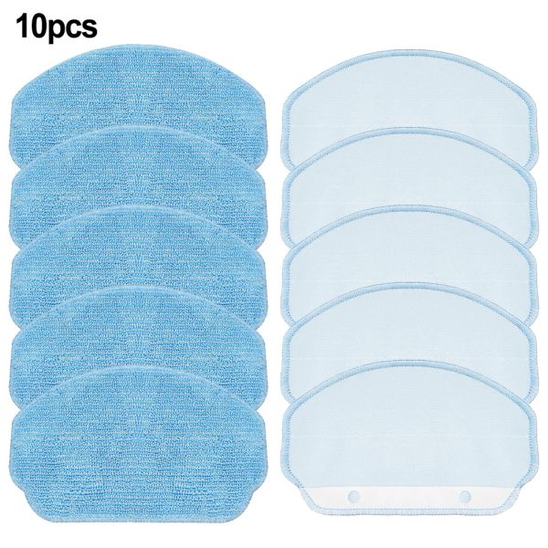 4-10 Pcs Mop Cloth For ZCWA BR150-BR151, For ONSON BR150-BR151 Robot Vacuum Cleaner Dry And Wet Usage Mop Cloths Pad Floor Clean
