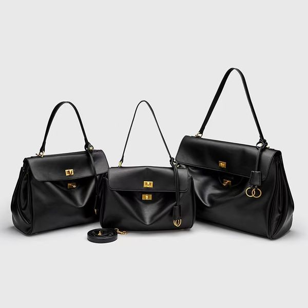 Rodeo Top Handle Bags Genuine Leather Totes Designer Handbag Women Large Capacity Satchel Shoulder Crossbody Brand Fashion New Woman Underar