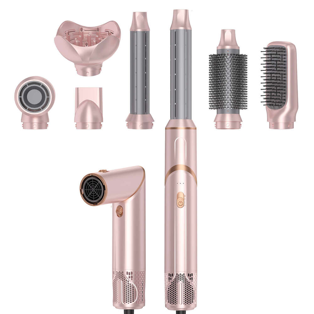 Famous Brand Designer Foldable In Hot Air Brush High Power Constant Temperature Care Curling Iron Straightener Hair Dryer