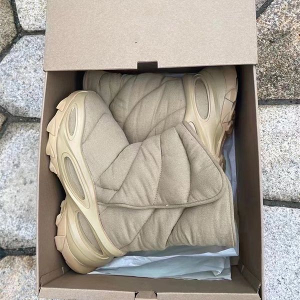 PK Version Shoes Slippers Bone White Slate Salt Dark Beluga Granite Onyx men women running shoes Semi Frozen Butter With Box Big Size US13