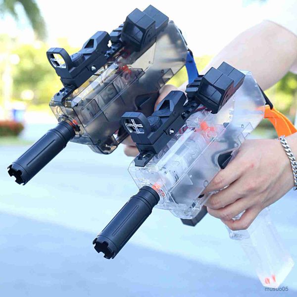 Sand Play Water Fun Electric Water Gun Children Toy Water Toys For Boys High-pressure Strong Energy Bared Water Pistol Kids Toys Gift