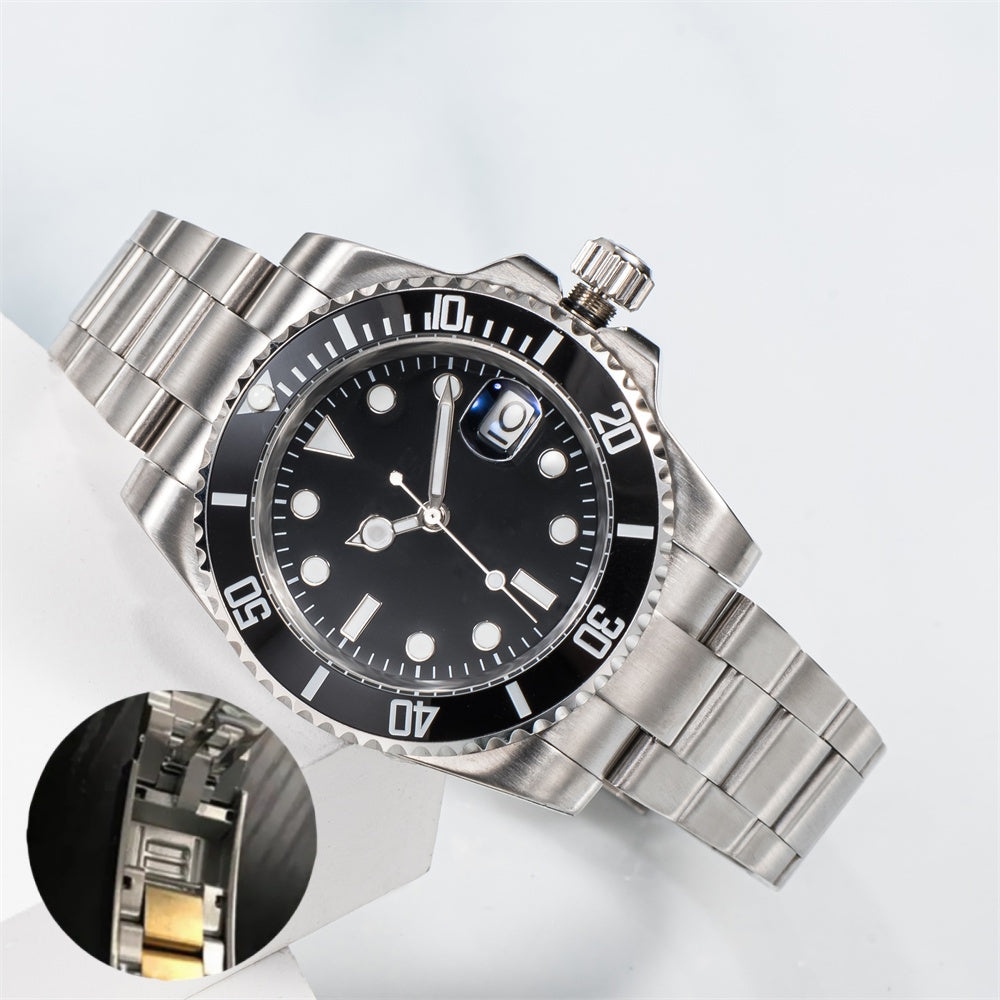 mens watch designer men watches Fashion Luxury Mens Womens Watch Mechanical Movement 904 Steel Chain Sapphire Mirror Waterproof Night Glow Function2