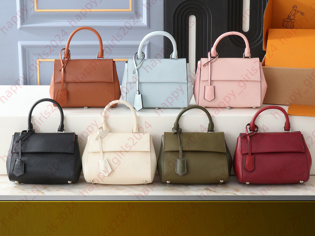 Designer Cluny BB Bags Luxury Tote shopping Bag Genuine Leather Handbag Women Adjustable strap Crossbody messenger Purse Clutch Wallet shoulder Bag