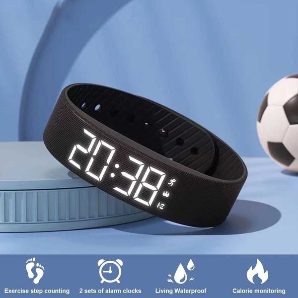 Smart Wah Sports Bracelet Smart Bracelet with Vibration Al Clock Running Step Bracelet Smartwah Childrens Bracelet M241114