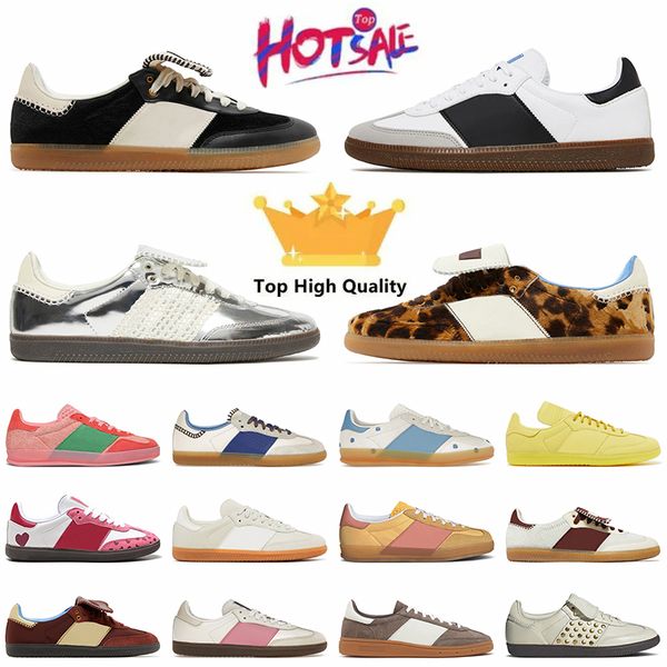 New Hot Womens Mens Leather Suede Designer Casual Low Pony Leopard Nylon Fox Brown Trainers Platform Silver Cream White Vegan Wonder Clay Re