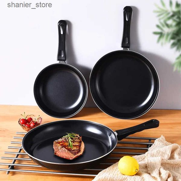 Pans 20-25-30CM Durable Non stick Egg Frying Pan Household Pancake Frying Pan Kitchen Utensils L240910