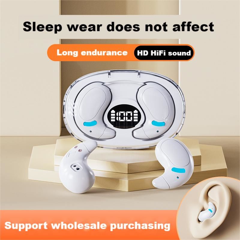 M96 Sleep headphones TWS Bluetooth headphone Wireless Earphone In-ear Earphone LED display Two Earbuds with built-in Microphone high Quality Headpho