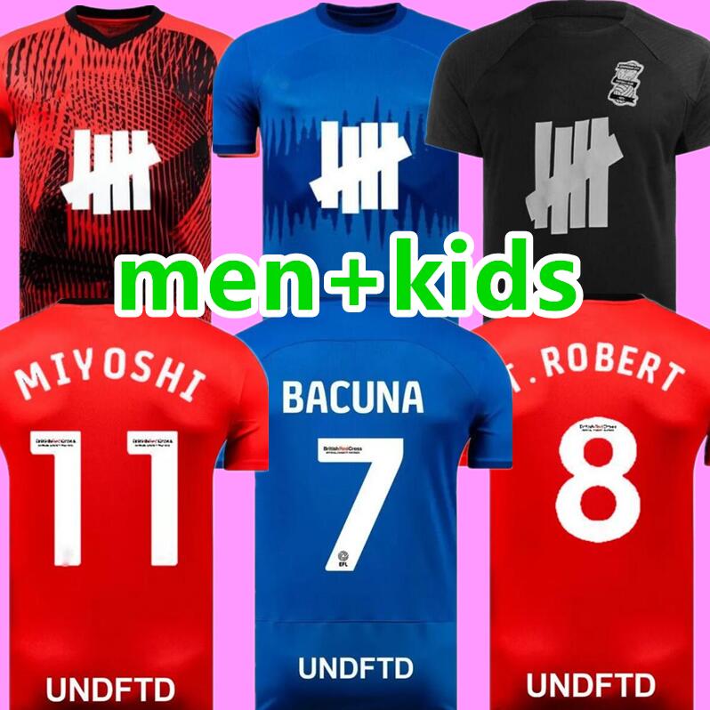 23 24 Birmingham Soccer Jersey DEENEY BELA McGREE City FC 2023 2024 Home Away Third Adults Men Kids Kit Full Set Football Shirts Short PEDERSEN DEAN