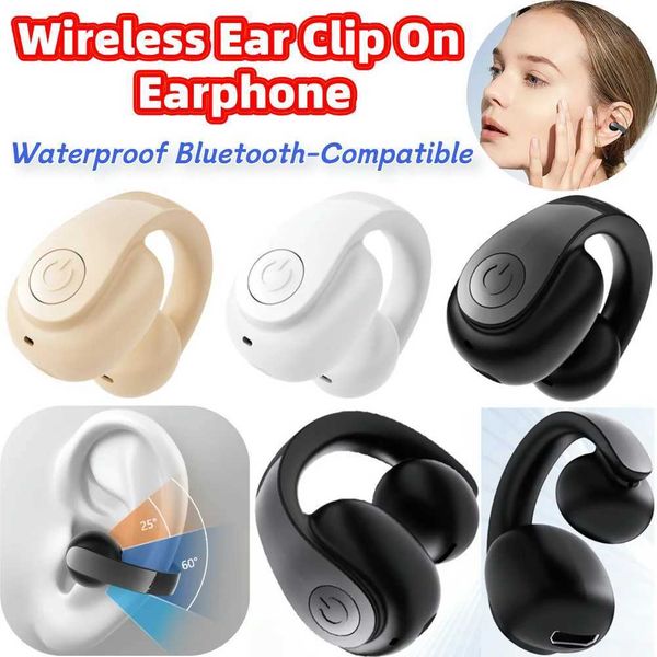 Cell Phone Earphones Wireless headphone clip Bluetooth compatible 5.4 noise cancellation HiFi stereo headphone clip for running exercise CL2