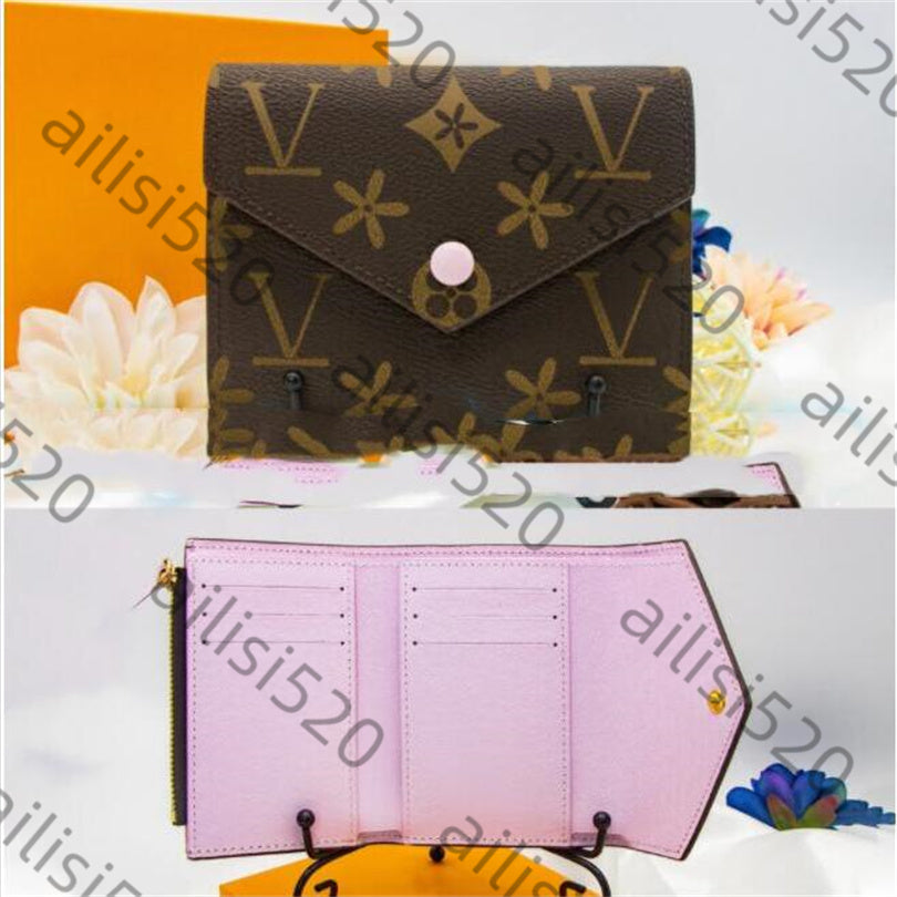 Top quality wallets wallet luxury pochette Womens purse card holder keychain messenger Designer purses Key pouch Leather CardHolder