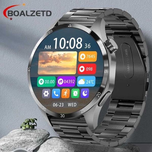 For Huawei XM NFC Smart Watch Men GT watch 4 Pro AMOLED 360*360 HD Heart Rate Bluetooth Call IP68 Waterproof SmartWatch M240824