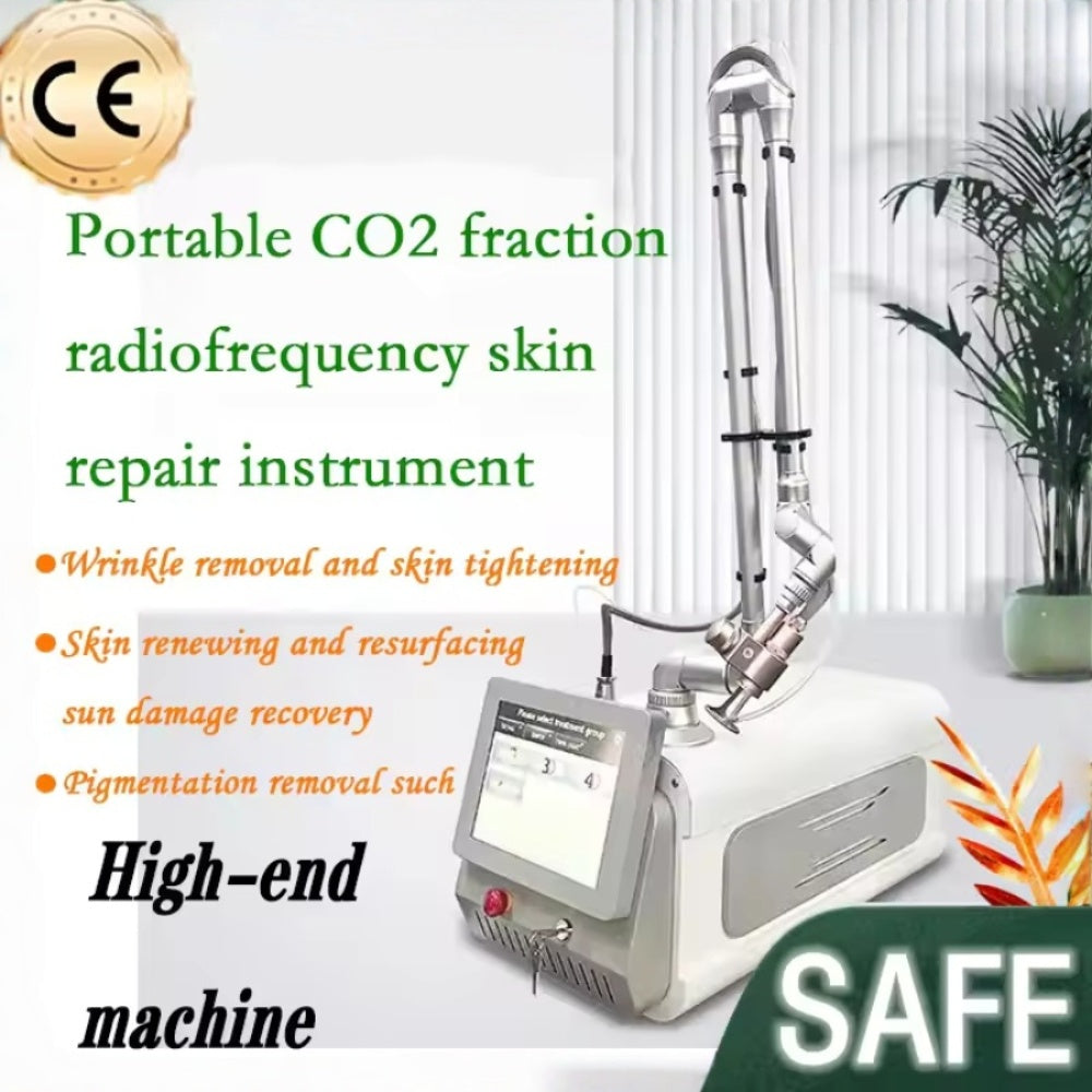 2025 NEW CO2 laser portable fractional laser CO2 skin wrinkle removal acne treatment medical beauty machine CE approved