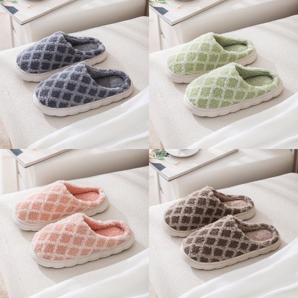 Designer Women Wool Slippers Flat Slides Warm Fluffy Furry Sandal Comfortable Autumn Winter Home Sandals Furs Slipper