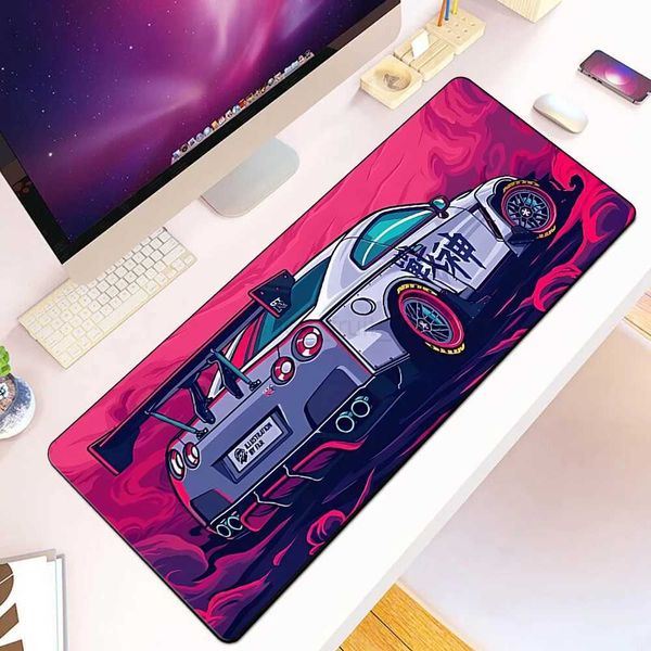Rally Sports JDMS GTRS Mousepad HD Printing Computer Gamers Locking Edge Non-slip Mouse Pad XXL90x40cm Keyboard PC Desk PadM240802