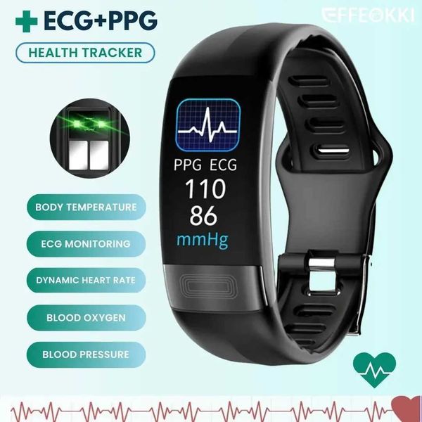 P11 Plus Smart Bracelet Ekg Smart Bracelet Waterproof Activity Tracker Medical Smart Bracelet Mens Fitness Bracelet Y241114 Y241119