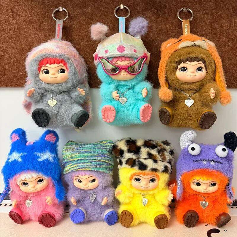 2025 Genuine Wakuku Blind Fuzzy Trendy Fun Party Series Mystery Box Cute Surprise Bag Pendant Doll Toy Decoration Gift