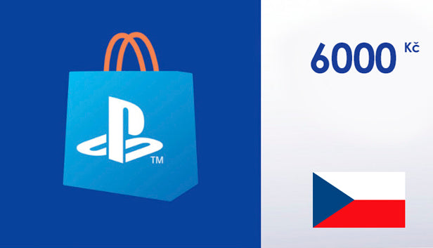 PlayStation Network Card 6000 K&#269; - PSN Czech Republic