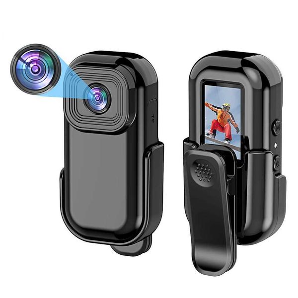 Sports Action Video Cameras HD 1080P portable body camera circular recorder rear clip action camera WiFi video recording pocket camera handh