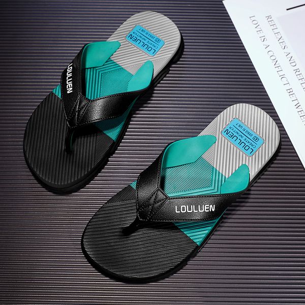 House Slippers Men Home Trendy Casual Beach Men&#039;s Flip-Flops Summer Sandals Size 39-45