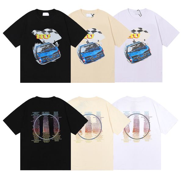 Fashion designer tshirt mens shirt womens tshirts grand prix motor racing hiphop loose round neck shirts summer thin breathable couples clot