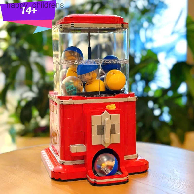 Ideas The Prize Machine Coin-operated Vending Machine Set Creative Compatible 21358 Retro Puzzle Nostalgia T250821