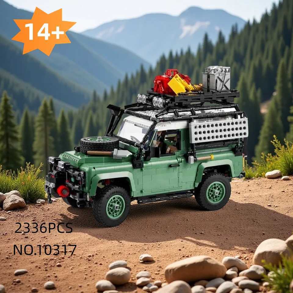 2025 NEW 2336pcs OffRoad Compatible 10317 Defender Vehicle Car ercar Model Building Blocks Bricks Toys Boys Birthday Gifts F250928A