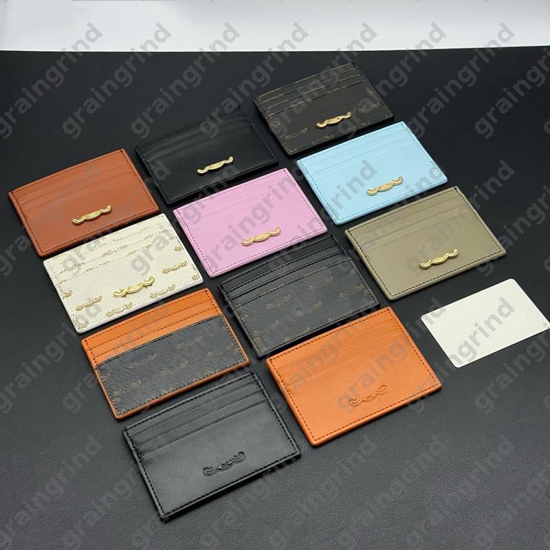 Paris Designer Card Bag Cardholder Luxurious Cowhide Wallets Card Holders Top Quality Cards Cover Mini Coin Purse Clip Handbag Cardholders DPD251018