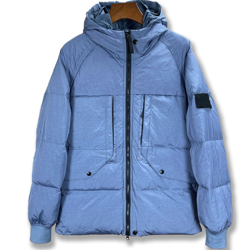 Topstoney winter puffer jacket mens down jacket men women parka Outerwear outdoor Hooded black jackets womens parkas classic coat winterjacke coats