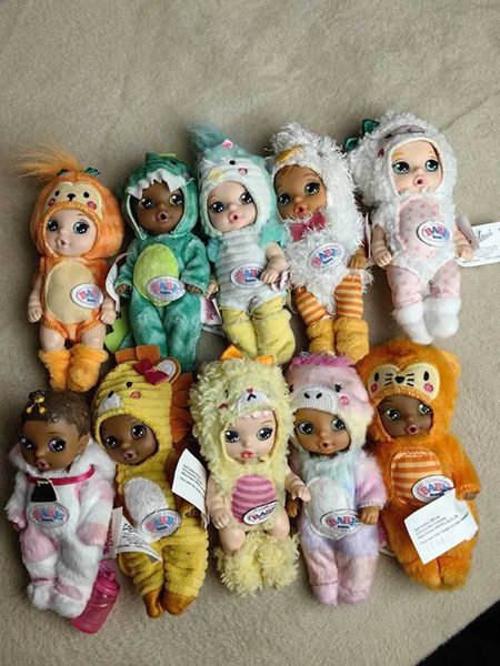 Dolls 10cm high-quality fashionable action original and cute little sleeping baby doll the best gift for children S248268