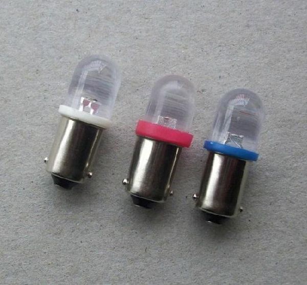 BA9S 1 LED Side Light Bulbs T6W Bayonet BA9S T8 24V High Power car auto LED Light DC12V 24V White ZZ